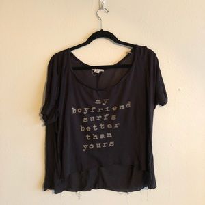 Billabong dark grey tshirt